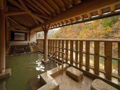 天然温泉白川郷の湯 Hotell Shirakawa-go Eksteriør bilde